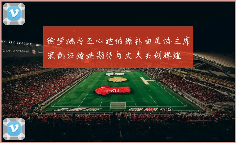 徐梦桃与王心迪的婚礼由足协主席宋凯证婚她期待与丈夫共创辉煌